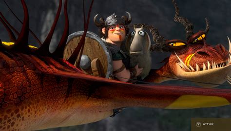 Image Snotlout On Hookfang Httyd2 How To Train Your Dragon Wiki