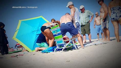 Woman Impaled By Beach Umbrella Prompts Safety Warning Video Abc News