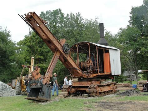 Vintage Bucyrus Steam Shovel At Ohio Valley Antique Machinery Show