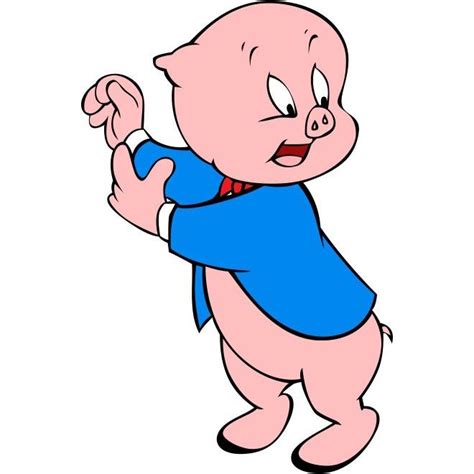 Free Vector Porky Pig Cartoon Character Free Vector Cgvector Free