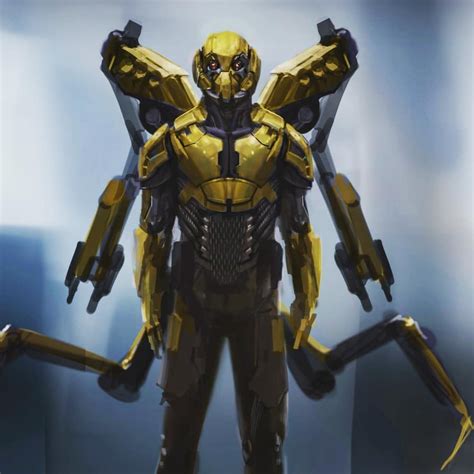 Yellow Jacket Concept Art I Did For The First Antman Movie Check Out