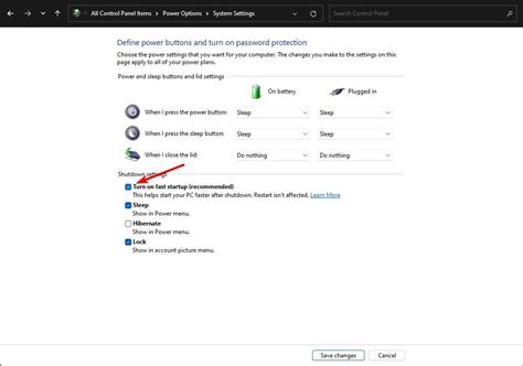 How To Turn On Or Turn Off Fast Startup In Windows 11
