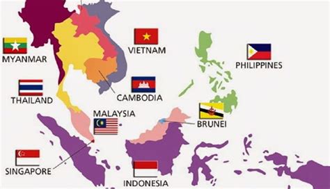 Nusabali Com Peta Negara Asean Mengenal Seru Dengan Yel Yel Lucu