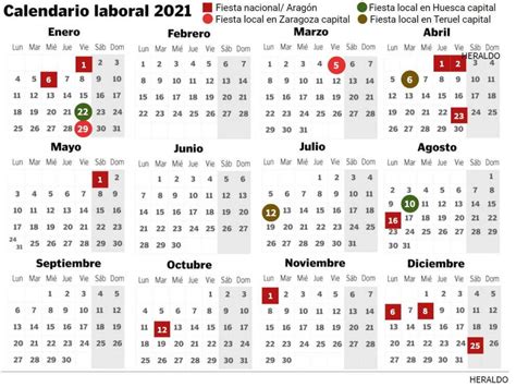 Calendario Laboral 2022 Zaragoza Pdf Aria Art