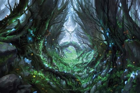 Magical Forest Nele Diel On Artstation At