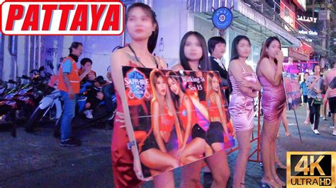 K Pattaya Walking Street Nightlife Bars Clubs March