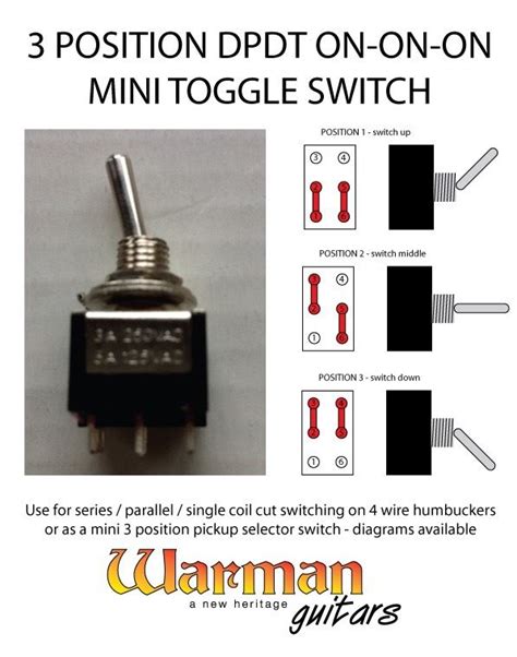 3 Way Toggle Switch Wiring Diagram For Guitar