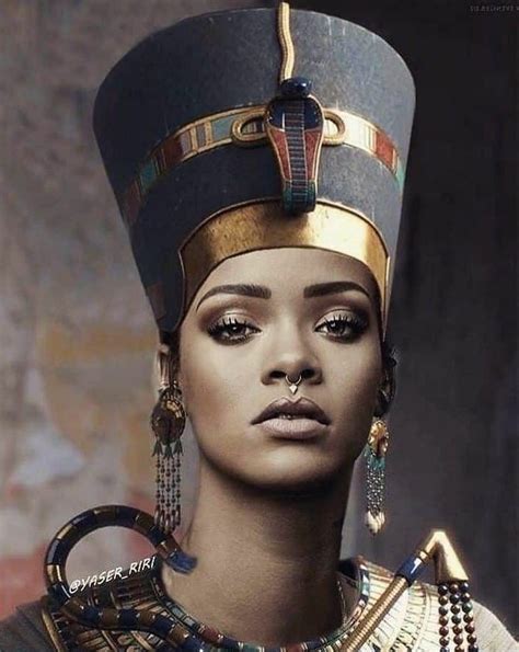 Rihanna Is Nefertiti Melaninterest In 2021 Egyptian Beauty