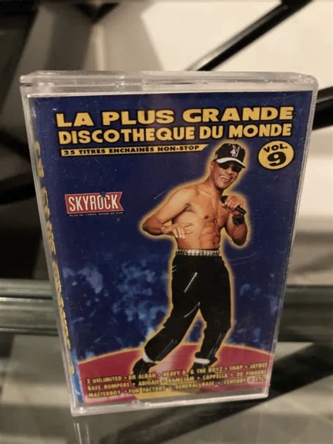 Rare Cassette K7 Audio Tape Mc La Plus Grande Discothèque Du Monde 9 🎧🎧