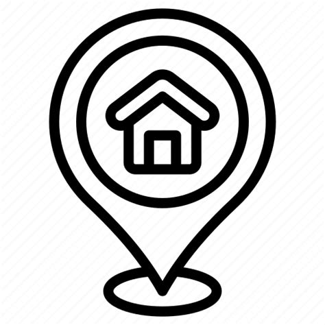 House Maps And Location Map Pointer Placeholder Icon Download