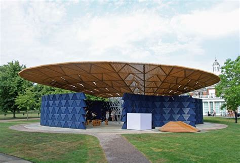 Francis Kérés 2017 Serpentine Pavilion Opens In Londons Hyde Park