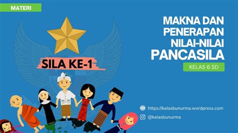 Makna Dan Penerapan Nilai Nilai Pancasila Sila Ke 1 Youtube