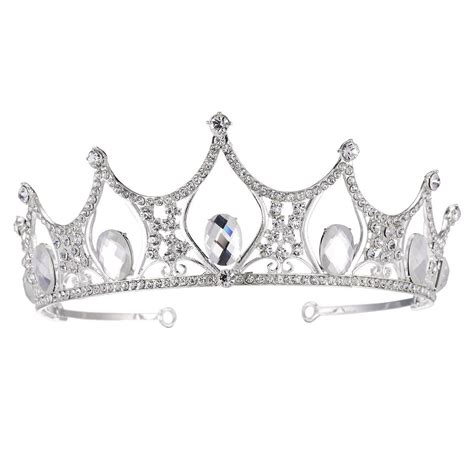 wedding crowns tiara silver rhinestone headbands wedding party color hg698 rhinestone headband