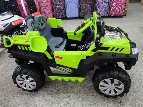 Los juegos de los niños deberían considerarse como sus actos más serios. Carro Jeep Moto Recargable Electrico Niños Niña 12v ...