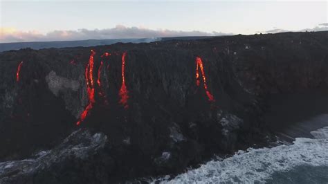 Video Lava Lobe Starts Another Ocean Entry Point In Hawaii