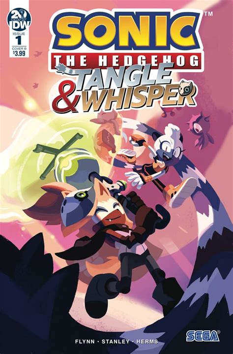 Sonic The Hedgehog Tangle And Whisper 1 Fourdraine Cover Fresh Comics