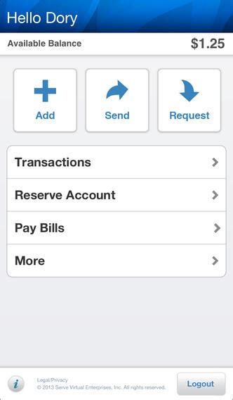 Mobile check deposit is also free if you've got the american express serve app. Serve app review: access your American Express Serve ...