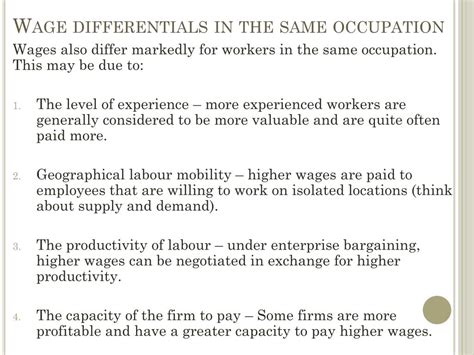 Ppt Differences In Wage Outcomes Powerpoint Presentation Free