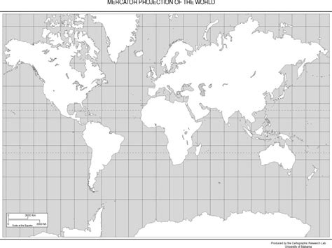 Maps Of The World World Map Mercator Projection Printable Printable