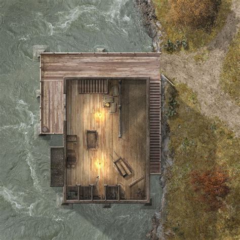 Sevens Sawmill First Floor By Hero339 Tabletop Rpg Maps Map Design