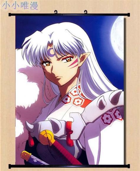 New Inuyasha Wall Scroll Cosplay Sesshoumaru Fans Home Decor Poster 60