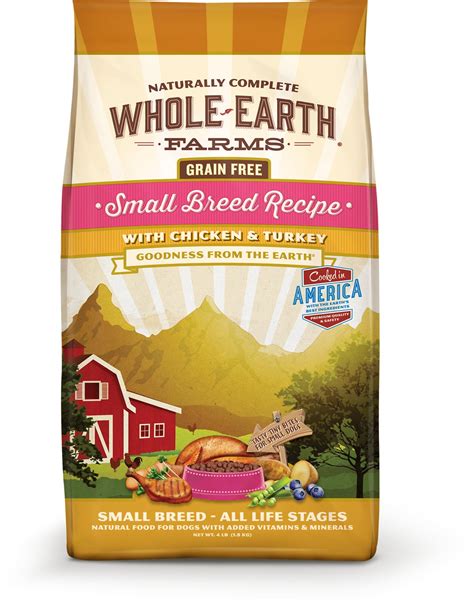 Check spelling or type a new query. Whole Earth Farms Grain-Free Small Breed Dry Dog Food, 12 ...
