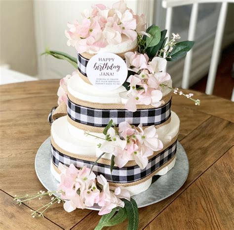 Celebrating a birthday while quarantined or social distancing can be difficult, but these gifts will help loved ones feel like you're right by their side. Toilet Paper Birthday Cake and Printable Gift Tags ...