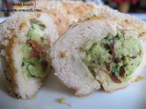 Po Man Meals Avocado And Bacon Stuffed Chicken