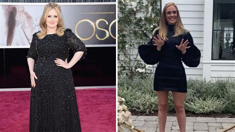 adele looks unrecognisable after massive weight loss on green juice diet photo hello