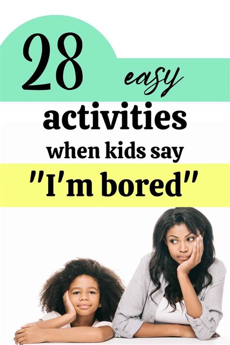 28 Fun Things To Do When Kids Are Bored Easy Gentle Parenting