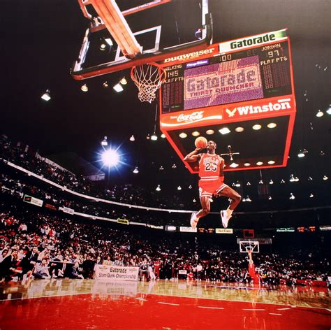 Michael Jordan Slamdunk Contest Chicago Il 1988 Flickr
