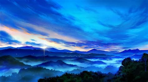 Wanda vision season 1 poster 4k. Blue landscape mugon nobody original scenic signed sky ...