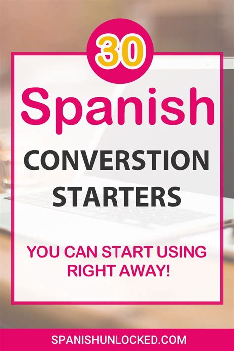 30 Spanish Conversation Starters You Can Start Using Right Away