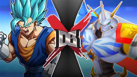 Dbx Vegito Vs Omnimon By Simbiothero On Deviantart