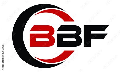 Bbf Swoosh Logo Design Vector Template Monogram Logo Abstract Logo