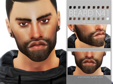 The Sims Resource Beard Pack N05 By Pralinesims • Sims 4 Downloads