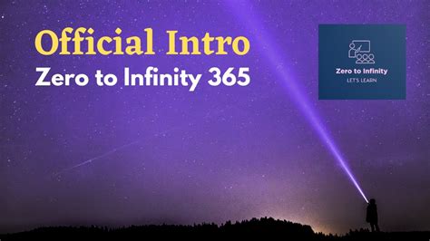 Zero To Infinity 365 Official Intro Launched Z2i Youtube