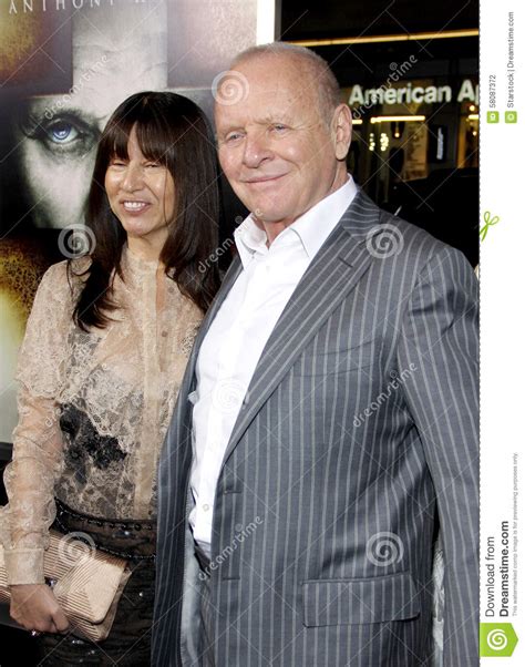 Anthony Hopkins And Stella Arroyave Editorial Photography Image Of