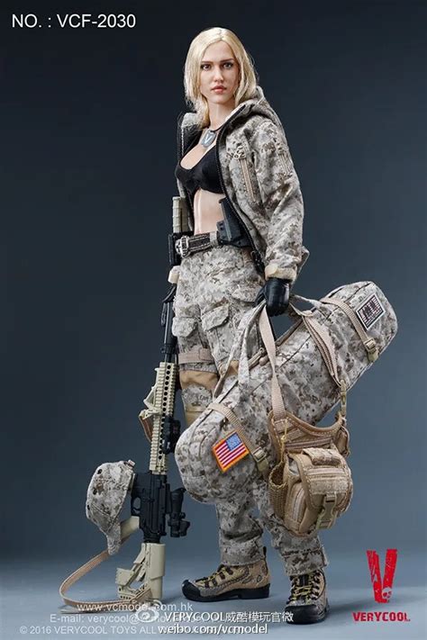 Verycool Vcf 2030 16 Digital Camouflage Female Soldier Max Action