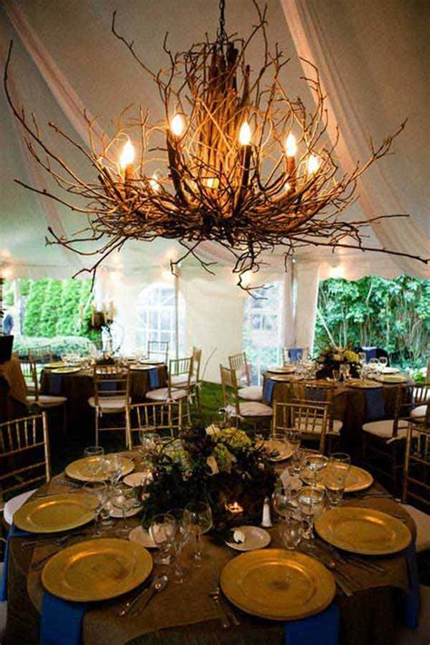 22 Diy Ideas For Rustic Tree Branch Chandeliers World