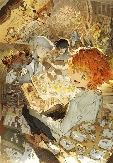 The Promised Neverland Anime Cover Art