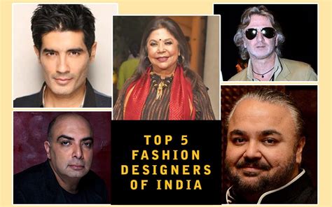Top 5 Fashion Designers In India Vogue Institute