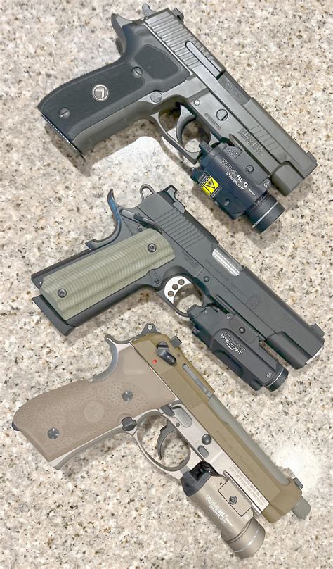 The Sunday Lineup P226 Legion Springfield Operator Beretta M9a3 R