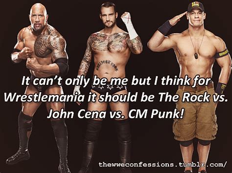 Thumbs Pro Thewweconfessions It Cant Only Be Me But I Think For Wrestlemania It Should Be