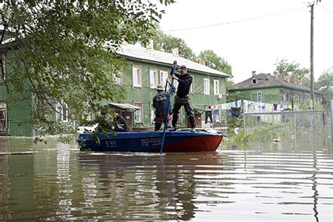 Record Floods Threaten Far Eastern Russian City Of Khabarovsk South China Morning Post