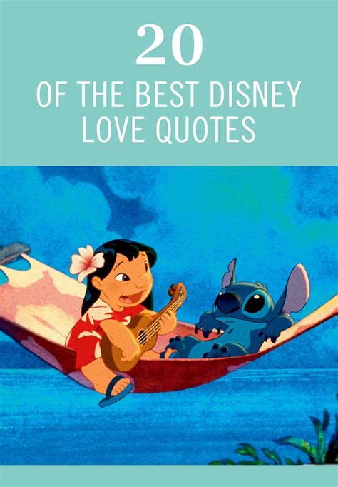These walt disney quotes capture his desire to make dreams come true. 20 of the Best Disney Love Quotes | Disney love quotes ...