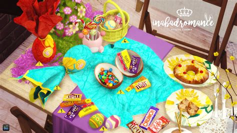 Happy Easter Set By Inabadromance Com Imagens The Sims