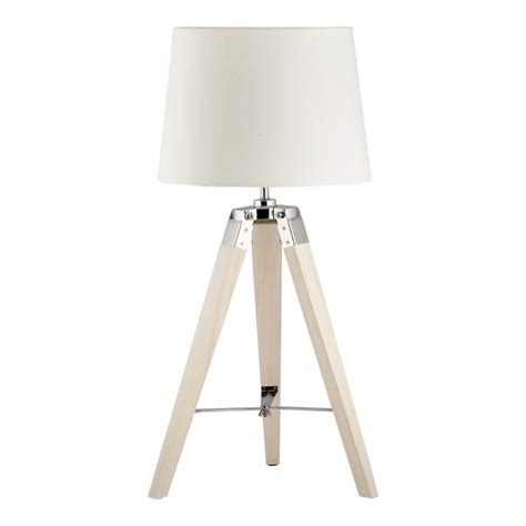 White Tripod Table Lamp With White Shade Unique Selection