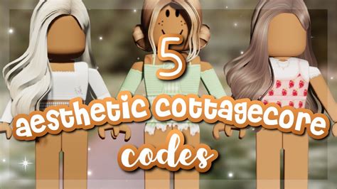 Simply put, you can redeem these but where do you get these free roblox promo codes from? 5 aesthetic cottagecore/fairycore outfit codes for ...