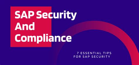 7 Essential Tips For Ensuring Sap Security In 2023 Sap Basis For You